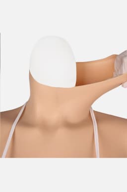 Siliconen bodysuit-Cup G-Siliconen Borsten-100% siliconen-Crossdresser-Travestie — thumbnail 5