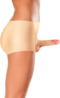 Real Body - Bodysuit - Female to Male - Mannelijk Onderlichaam met Holle Penis - Verkrijgbaar in 2 maten L/XL — thumbnail 5