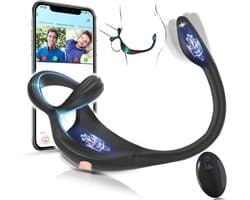 Daity Prostaatstimulatie voor mannen (ook voor beginners), vibrators met ring voor mannen, seksspeeltjes voor mannen en stellen, anaalpluggen voor mannen, vibratorsets met 9 vibratiestanden, anaalpluggen