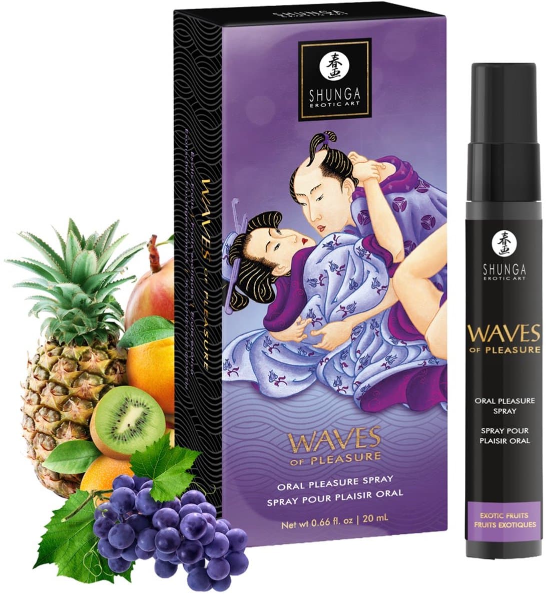 Shunga Waves Pleasure Spray Oral Seductive — afbeelding 1