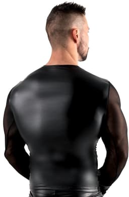 Bondage Harnas Mesh Shirt voor Mannen — thumbnail 2