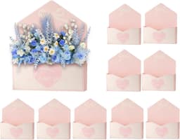 Geschenkdozen Hartpatroon - Envelop Set - Romantische Decoratie - 10 Stuks Set - 27 x 22 x 4 cm — thumbnail 4