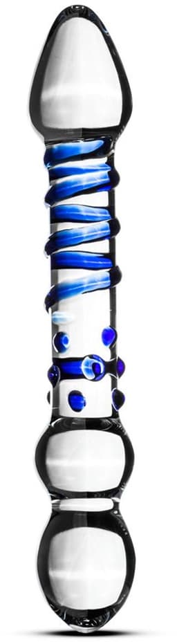 Gildo - Glazen Dubbele Dildo No. 21 - 19 cm — thumbnail 1