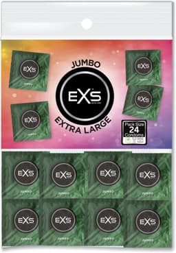 EXS JUMBO Large condooms (69mm) 24 stuks — thumbnail 1