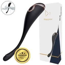 G spot, Clitoris en Prostaat Stimulator - Nappex™ Ica Vibrator [Discreet Verzonden] - Vibrators voor Mannen Vrouwen en Koppels - Bullet en Wand Sex Toys - Stil - Buigbaar - Realistisch - Prostate Massager - Anaal Seksspeeltjes - Kamasutra - Erotiek — thumbnail 1