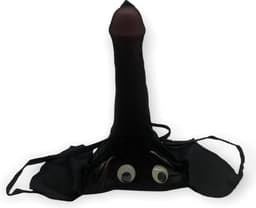 Power Escorts  - Fun string - olifant - heren string - Zwart - PM01 — thumbnail 2