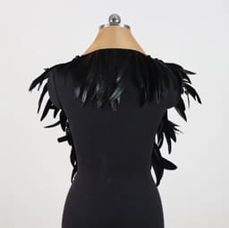 One Size BDSM Veren kraag - Rollenspel - Harnas - Sjaal - Borst - Kostuum - Club outfit - Goede kwaliteit — thumbnail 5