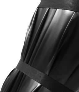 Body Bag met Nylon Bandjes - Zwart — thumbnail 4