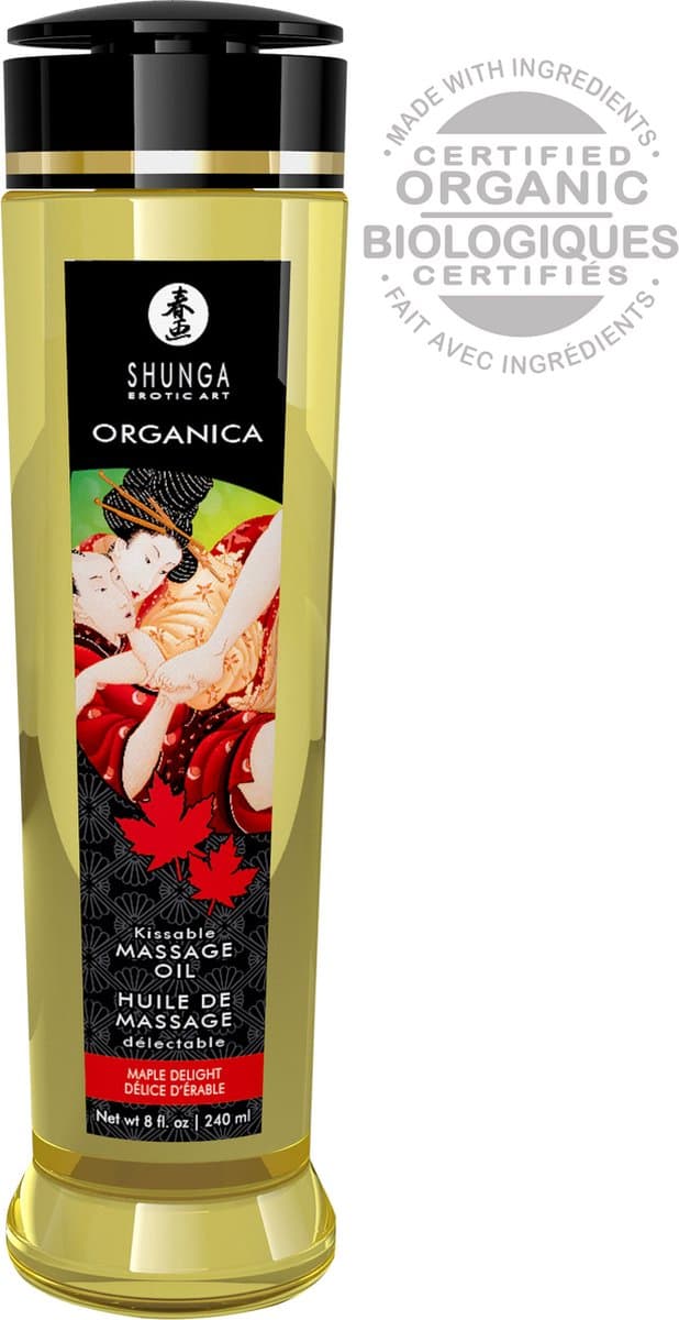 Organica Massage Olie Maple Delight 240 ML — afbeelding 1