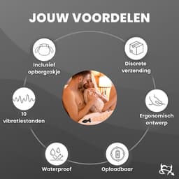 Toys Hub® Vibrerende Buttplug met Afstandsbediening - Ebook Anaal Genot - 10 Vibraties - Voor Mannen & Vrouwen - Waterproof - Vibrator - Buttplugs - Anaal Plug - Sex Toys - Siliconen - Zwart — thumbnail 4