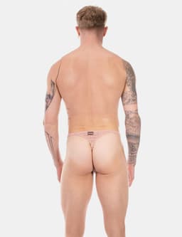 Barcode Berlin Thong Gor Rose - MAAT M - Erotisch Heren Ondergoed - String voor Man - Sexy mannen String — thumbnail 3