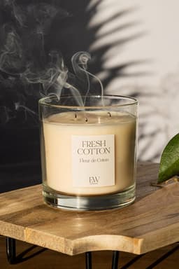 Luxe Geschenken Set: Geurkaarsen en Diffusers in Cederhout, Vanille Amber en Katoen — thumbnail 1