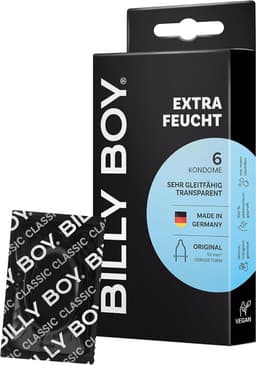 Billy Boy Extra Vochtig Condooms – 6 Stuks — thumbnail 1