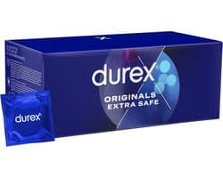 Durex Condooms - Extra Safe - 144st - Voor extra veilig plezier - Grootverpakking