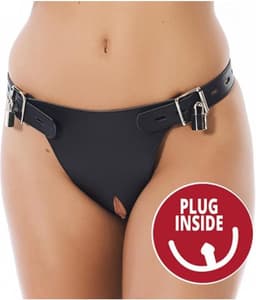 Rimba - Kuisheidsgordel Met hangsloten En buttplug — thumbnail 4
