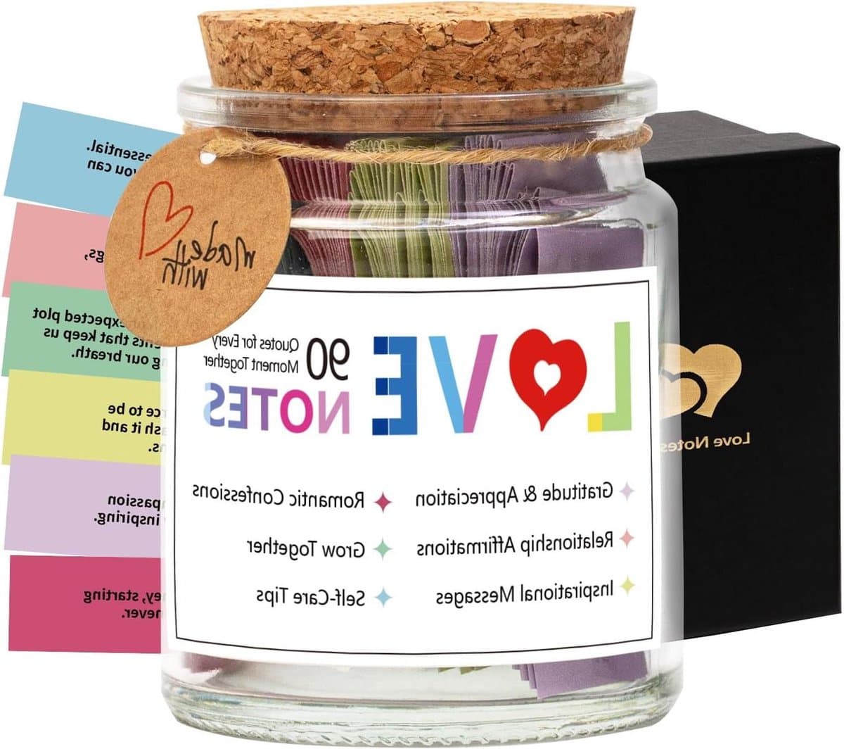 Liefdesbriefjes Set - Romantische Berichten - Relatie Versterken - 6 Thema's - 90 Stuks - Kleurrijk — afbeelding 1
