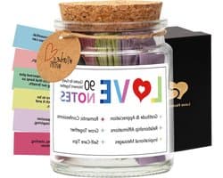 Liefdesbriefjes Set - Romantische Berichten - Relatie Versterken - 6 Thema's - 90 Stuks - Kleurrijk
