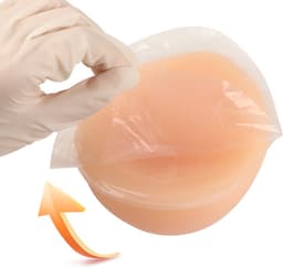 Zelfklevende Siliconen Borsten – Cup F – 1800 gram- Borstprothese – Travestie, Crossdress & Cosplay –Nep Tieten-Nep Borsten- — thumbnail 2