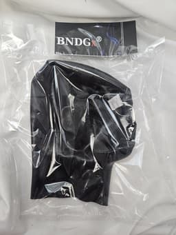 BNDGx® -100% Latex Masker Volledig - Anoniem Man Erotiek - Extreme BDSM Rollenspel kleding — thumbnail 5