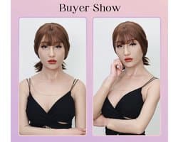Siliconen Masker-Vrouwenmasker- Masker- Gezichtsmasker-Cosplay-Transgender-Travestie- Gezicht-Crossdresser