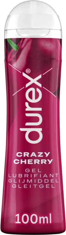 Durex - Crazy Cherry - Glijmiddel - 100 ml - Voordeelverpakking - 24 stuks — thumbnail 2