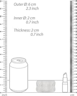 Shots - Sono | N0. 92 - Reversible Masturbator and Bumper - Transparent — thumbnail 5