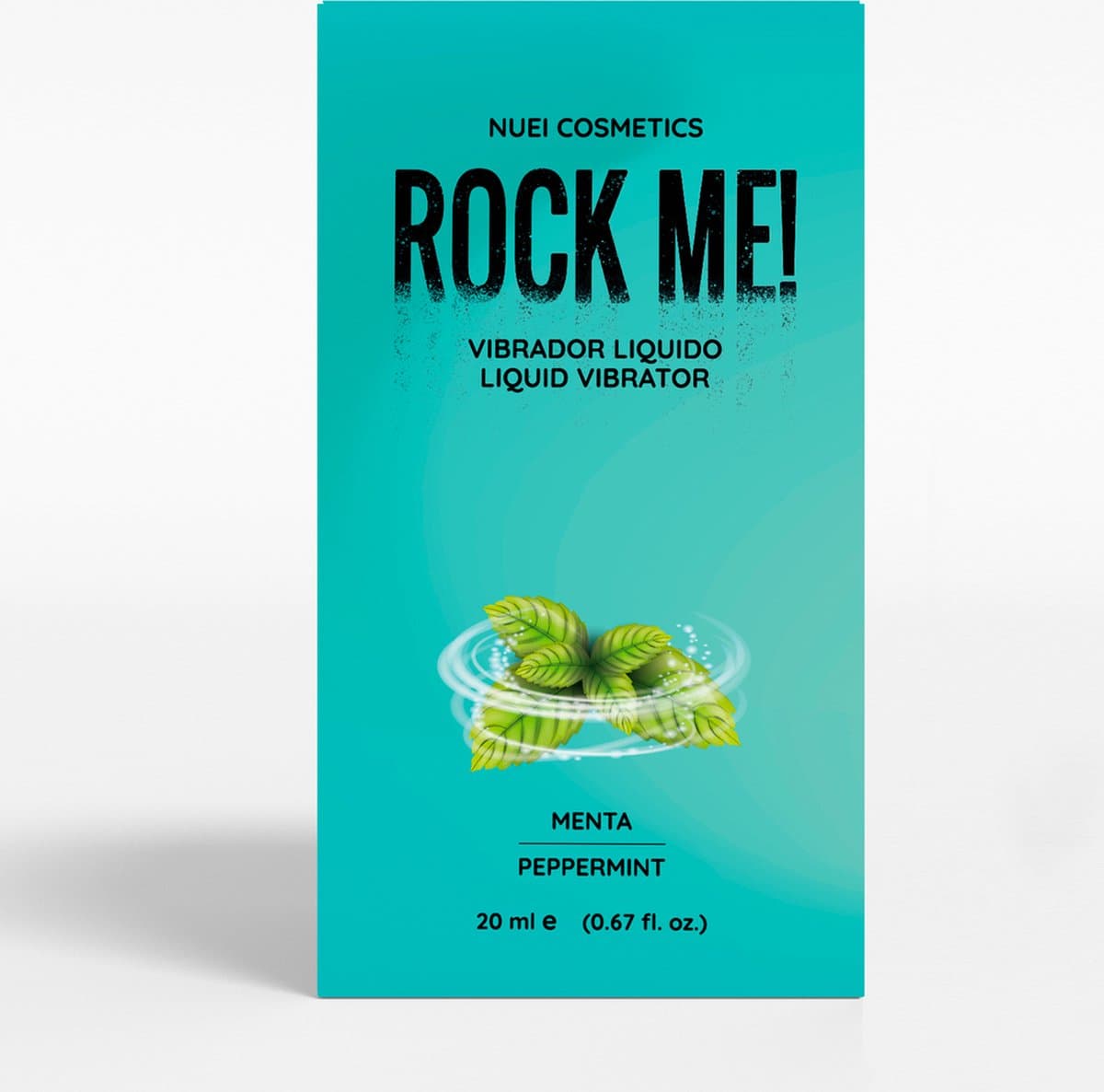 NUEI COSMETICS Rock Me! Liquid Vibrator Mint 20 Ml — afbeelding 1