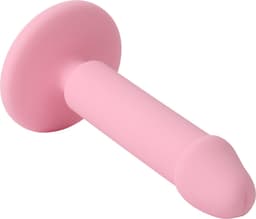 Banoch | Dildo recht met eikel | glad siliconen met zuignap | roze — thumbnail 5