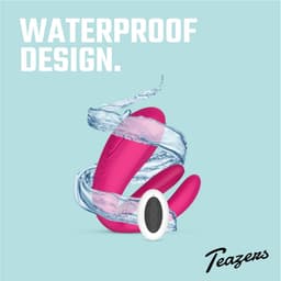 Teazers - Koppelvibrator met Afstandsbediening - Vibrator - Vibrators voor Vrouwen en Mannen - Sex Toys voor Vrouwen - Vibrators - Vibrator voor Koppels - Vibrator met Afstandsbediening - Roze — thumbnail 2