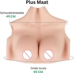 Nep Borsten - Silliconen voor Man - Travestie — thumbnail 3
