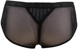 WOH microfiber herenslip personal allure mesh zwart — thumbnail 4
