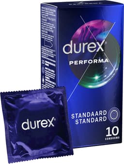 Durex - Condooms Performa - Met Vertragende Gel Voor Langer Plezier - 10st — thumbnail 1