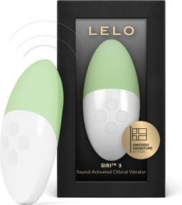 LELO SIRI 3 – Mini Vibrator – Geluidsgeactiveerd – 8 Genotsinstellingen – Pistachio Cream — thumbnail 1