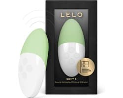 LELO SIRI 3 – Mini Vibrator – Geluidsgeactiveerd – 8 Genotsinstellingen – Pistachio Cream