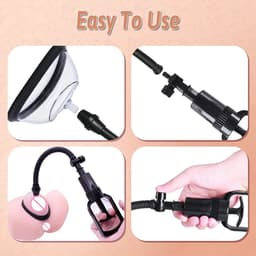 Pussy Pump - Vagina Pomp - Clitoris Pomp - Sextoy - Pleasure Pump - Erotische Accessoires - Erotiek - Seksspeeltjes - Inclusief Gratis Cockring & Kerstmuts - — thumbnail 4