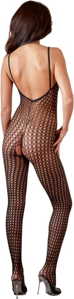 Sexy Lingerie - Catsuit met Open Kruis - Erotische Catsuit - Bodystocking - S/M — thumbnail 2