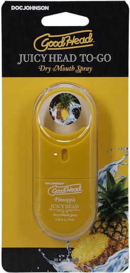 Doc Johnson - Juicy Head - Dry Mouth Spray To-Go - Pineapple - 0.3 fl oz / 9 ml — thumbnail 3