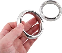 Banoch - Cockring donut metal - ∅ 35 - metalen donut cockring | penisring — thumbnail 3
