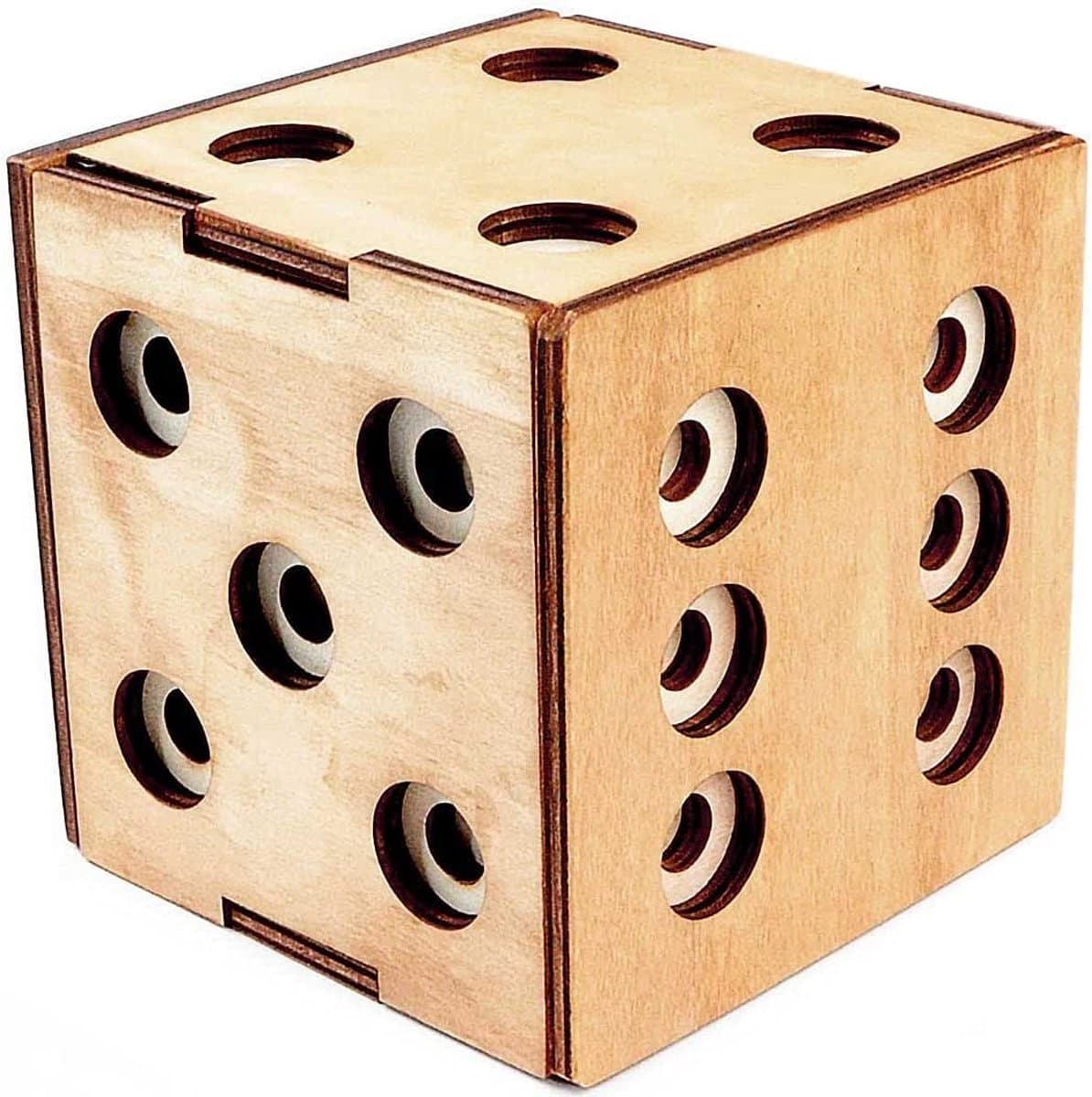 Games Art.Dice Secret Box - Secret Box - Moeilijkheidsgraad 5/6 Incredible - Gift Box - Brain Teaser - Brain Teaser - Leonardo da Vinci Collection — afbeelding 1