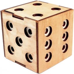 Games Art.Dice Secret Box - Secret Box - Moeilijkheidsgraad 5/6 Incredible - Gift Box - Brain Teaser - Brain Teaser - Leonardo da Vinci Collection — thumbnail 1