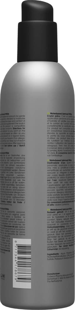 Male Wit Glijmiddel 250 ml - Glijmiddel — thumbnail 4