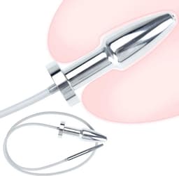 Plasbuis Injectie en Anus Injector - Urethrale - Dilator - Penis - Plas - Anaal - Urine en Sperma - Penisplug - Plug — thumbnail 1