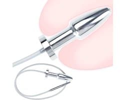 Plasbuis Injectie en Anus Injector - Urethrale - Dilator - Penis - Plas - Anaal - Urine en Sperma - Penisplug - Plug