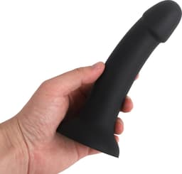 Banoch | Vibrator Claes met zuignap | zwart siliconen — thumbnail 1
