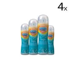 Durex Glijmiddel Play Pleasure Gel Tingle – 50ml x4