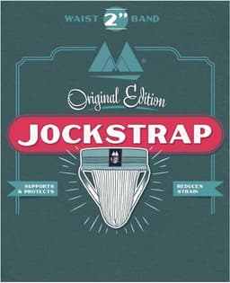 MM Sports Original Edition Swimmer/Jogger Jockstrap 2 inch Red - MAAT XL - Heren Ondergoed - Jockstrap voor Man - Mannen Jock — thumbnail 2