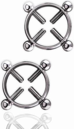 Metalen Tepelklemmen - Double Trouble — thumbnail 1