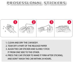 ONF3 - Auto Stickers voor Vrouwen - Sexy en Reflecterend - Waterdichte DIY Decoratie - 5 Stuks - Vinyl - Decoratie - Geschikt voor Auto's - Kleu... — thumbnail 5
