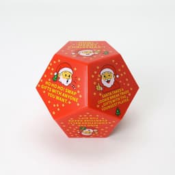 Kerstfeest Spellen - Dobbelspellen - Familie Amusement - Interactieve Fun - 8 x 8 x 7 cm - Kleurrijk — thumbnail 5