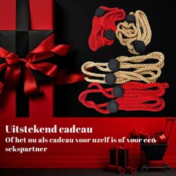 VIN® Sex Toys voor Koppels - 4 Delen Set - SM Pakket – Handboeien - Bondage - Vastbinden - Kit - Startset - Handboeien - BDSM — thumbnail 5